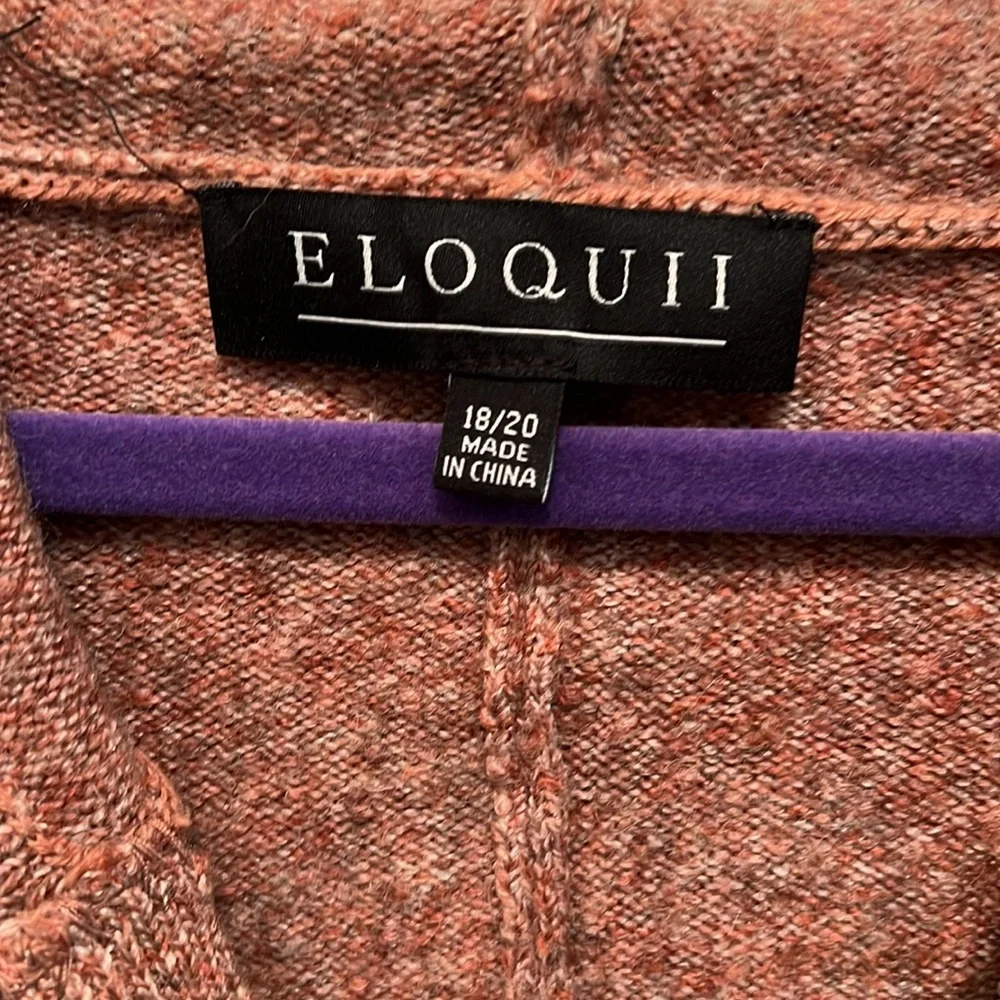 ELOQUII sweater knit jumpsuit. Size 18/20. - Picture 3 of 4